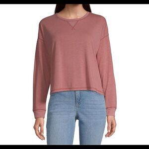 Arizona Juniors Womens Round Neck Long Sleeve Top SZ XXL